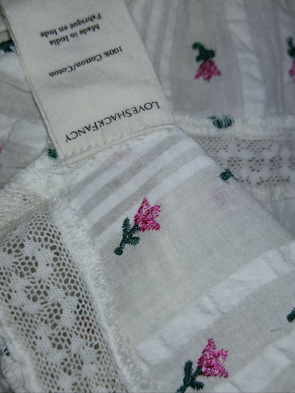 Loveshackfancy Lace And Floral Embroirderd Maxi - 4 - Picture 5 of 16